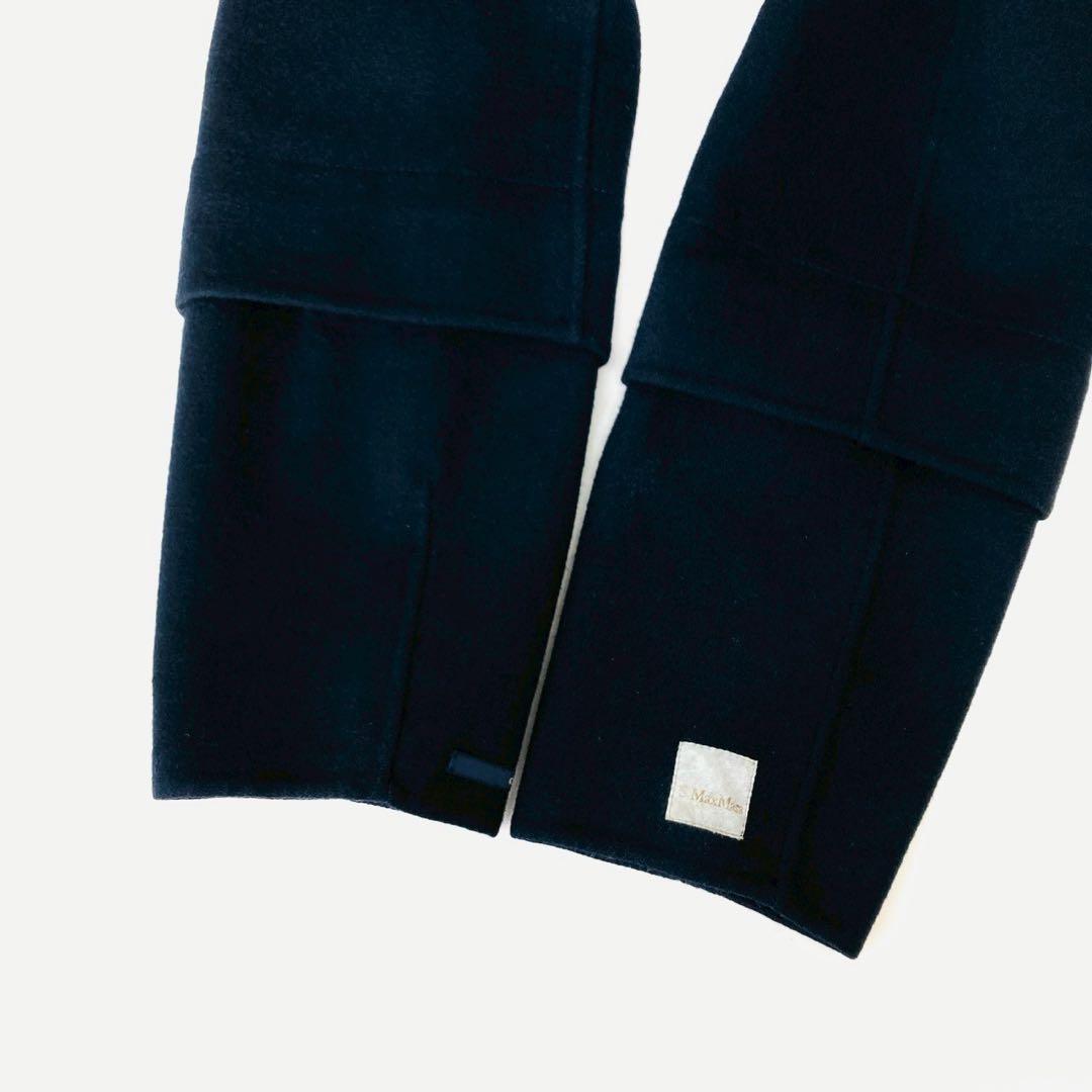 美品✨️マックスマーラ　クチートアマーノ　ベルテッドコート　フード　40