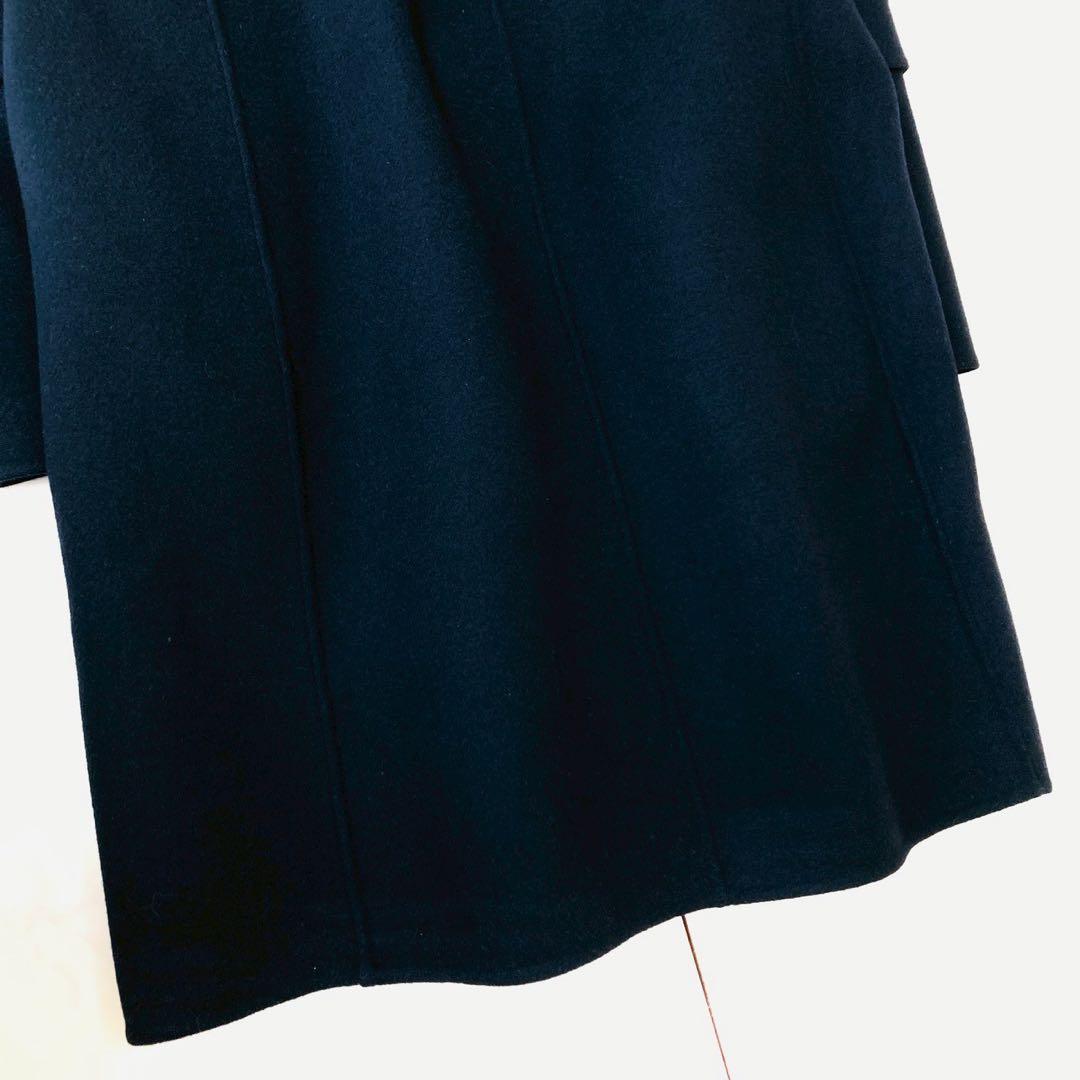 美品✨️マックスマーラ　クチートアマーノ　ベルテッドコート　フード　40