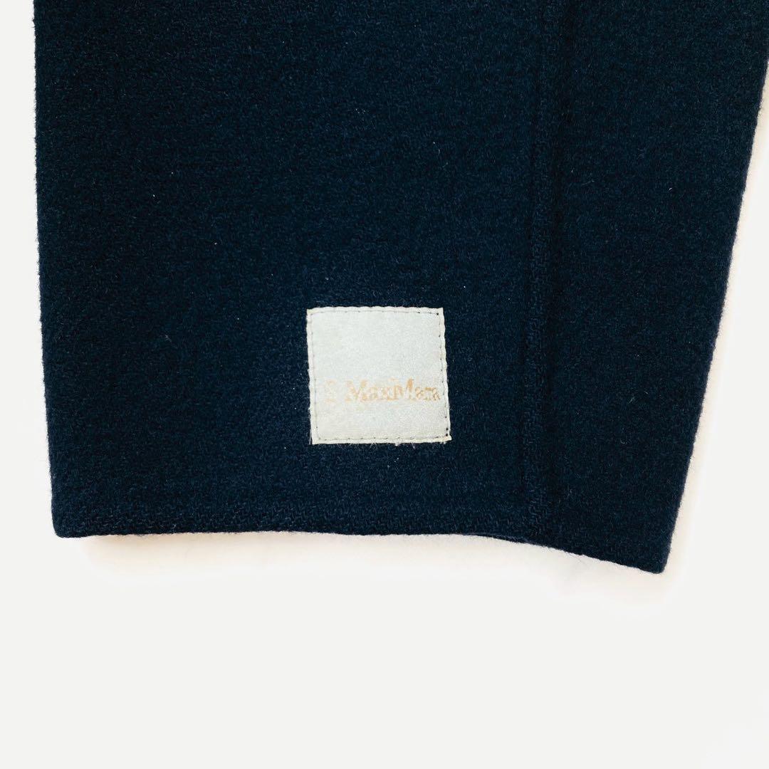 美品✨️マックスマーラ　クチートアマーノ　ベルテッドコート　フード　40