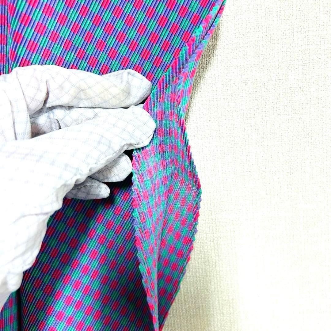 プリーツプリーズ 変形カットソー バルーン サークル イッセイミヤケ