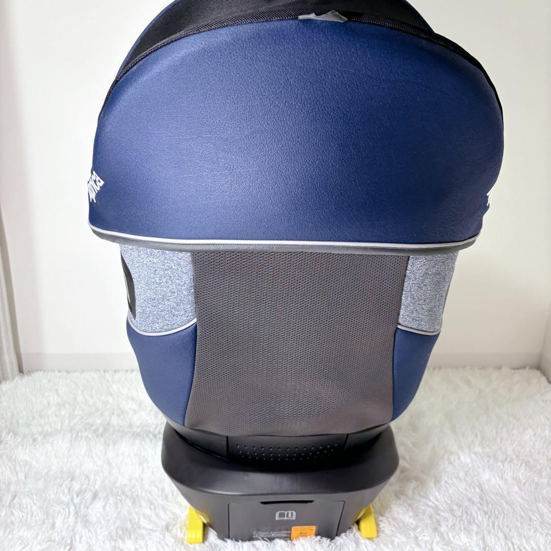 【美品】 Aprica クルリラ プロテクト ISOFIX 限定モデル ネイビー