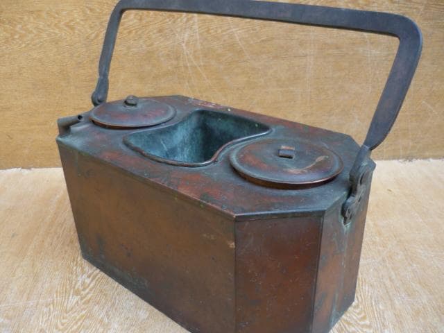 燗銅壷　ドーコ　希少品・時代物　八角型
