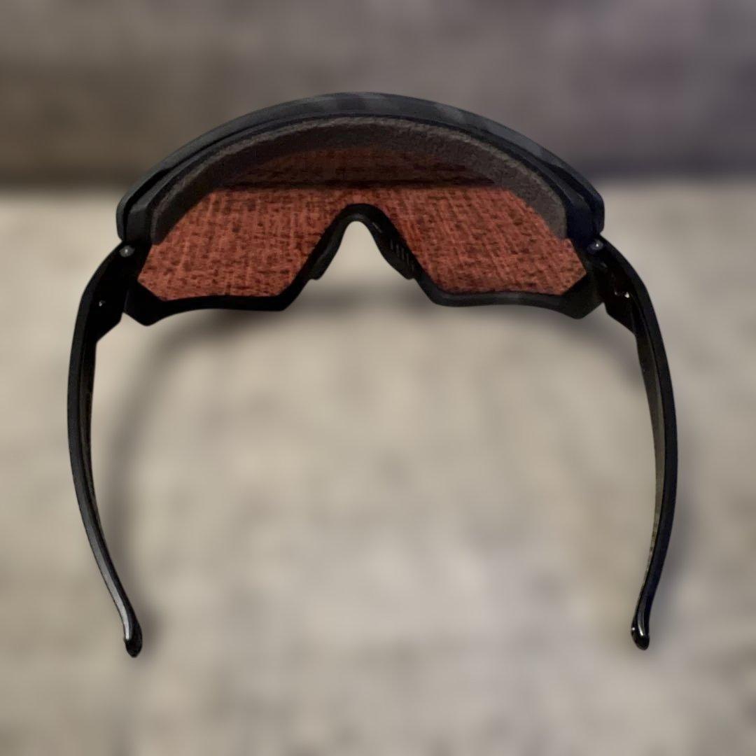 極美品　オークリー ウィンドジャケット　サングラス　ブラック　スポーツ