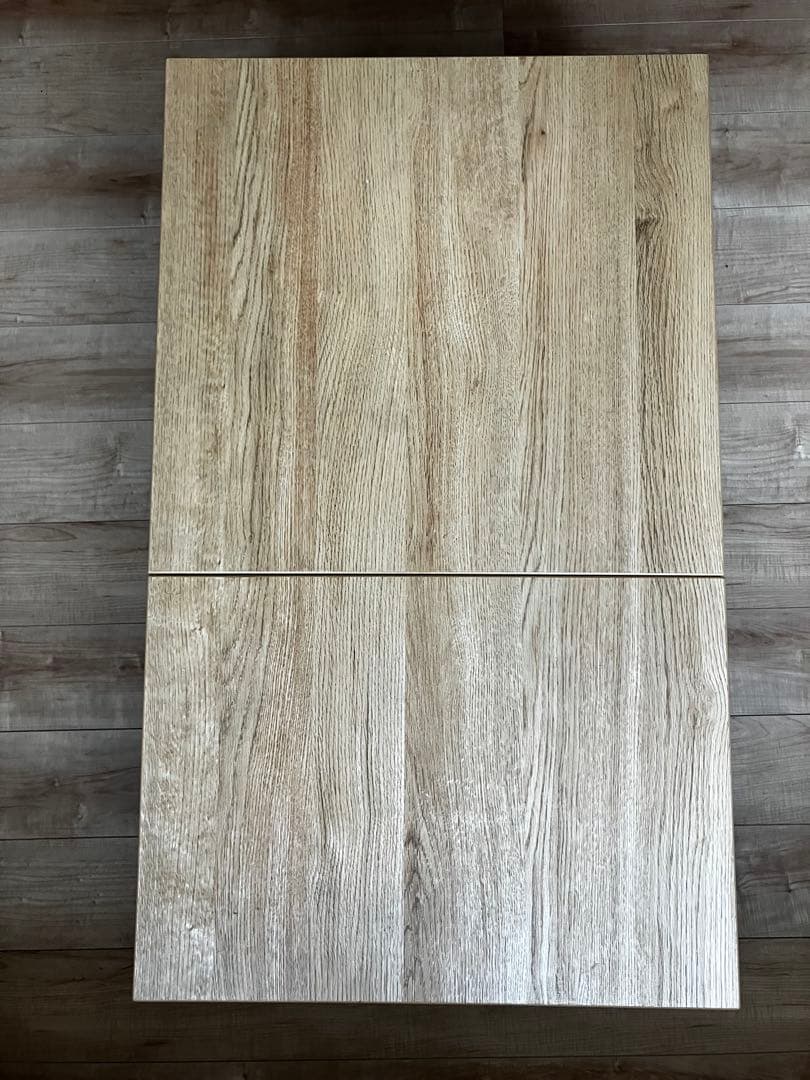 美品　ニトリ　昇降リビングテーブル　収納引き出し付き　ローテーブル　北欧　木目