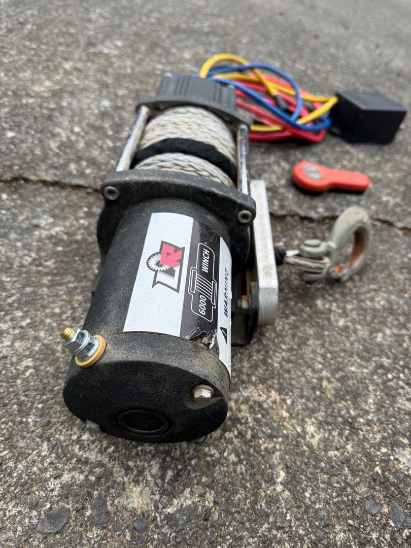 JCR6000lb 電動ウインチ ジムニー