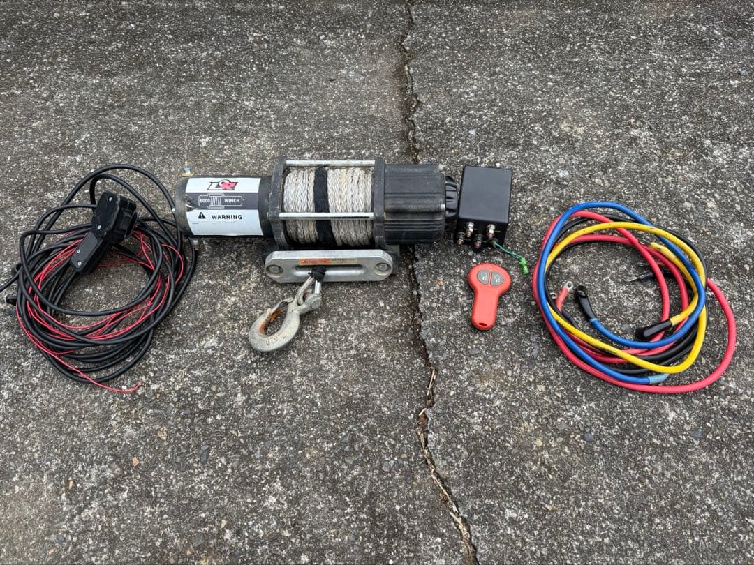 JCR6000lb 電動ウインチ ジムニー