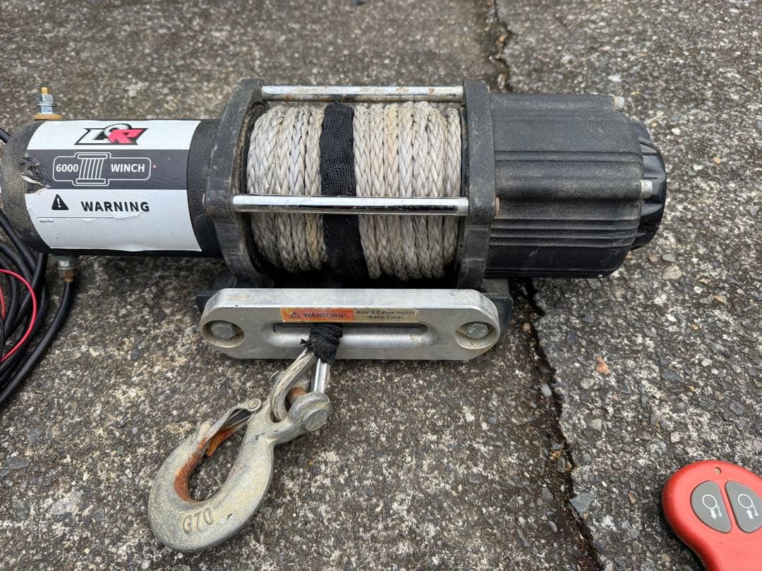 JCR6000lb 電動ウインチ ジムニー