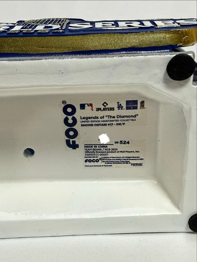 524体限定 大谷翔平 ボブルヘッド ワールドシリーズ　2024 ドジャース