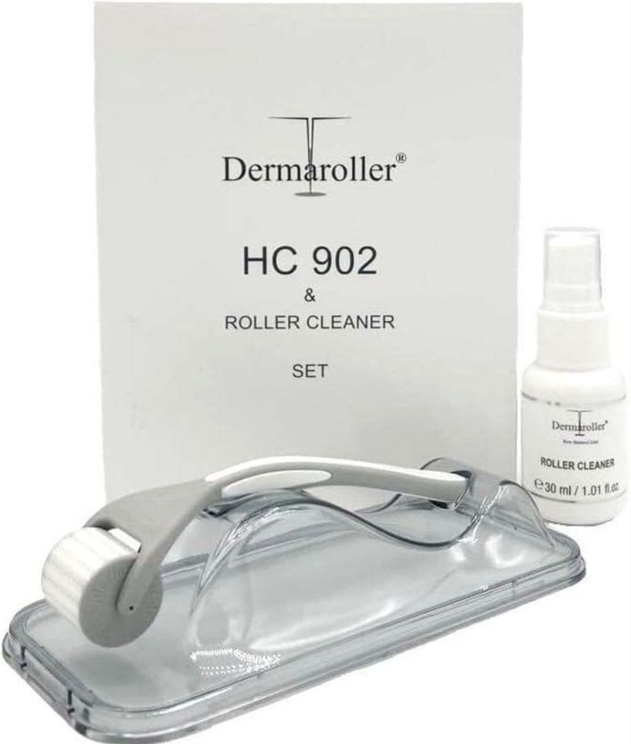 ボディ・フェイスケア Dermaroller HC902 & ROLLER CLEANER SET