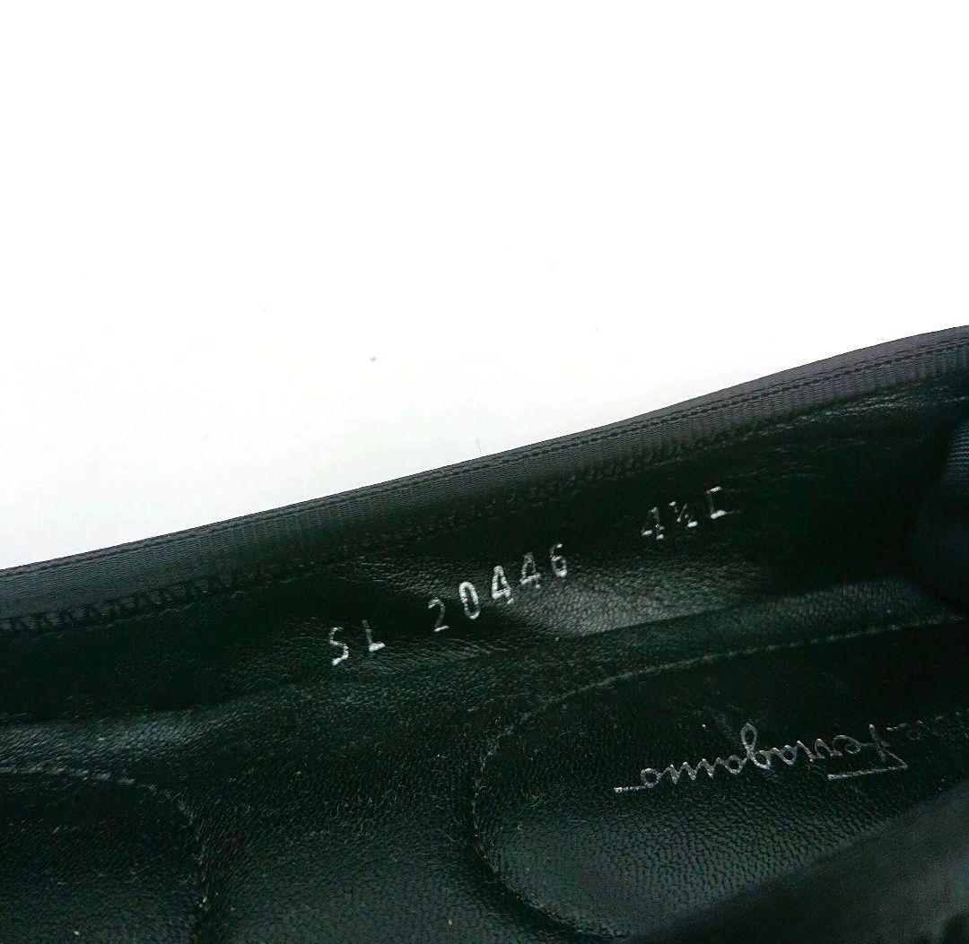 ☆極美品☆フェラガモ バレエシューズ フラット パンプス ヴァラリボン 22cm