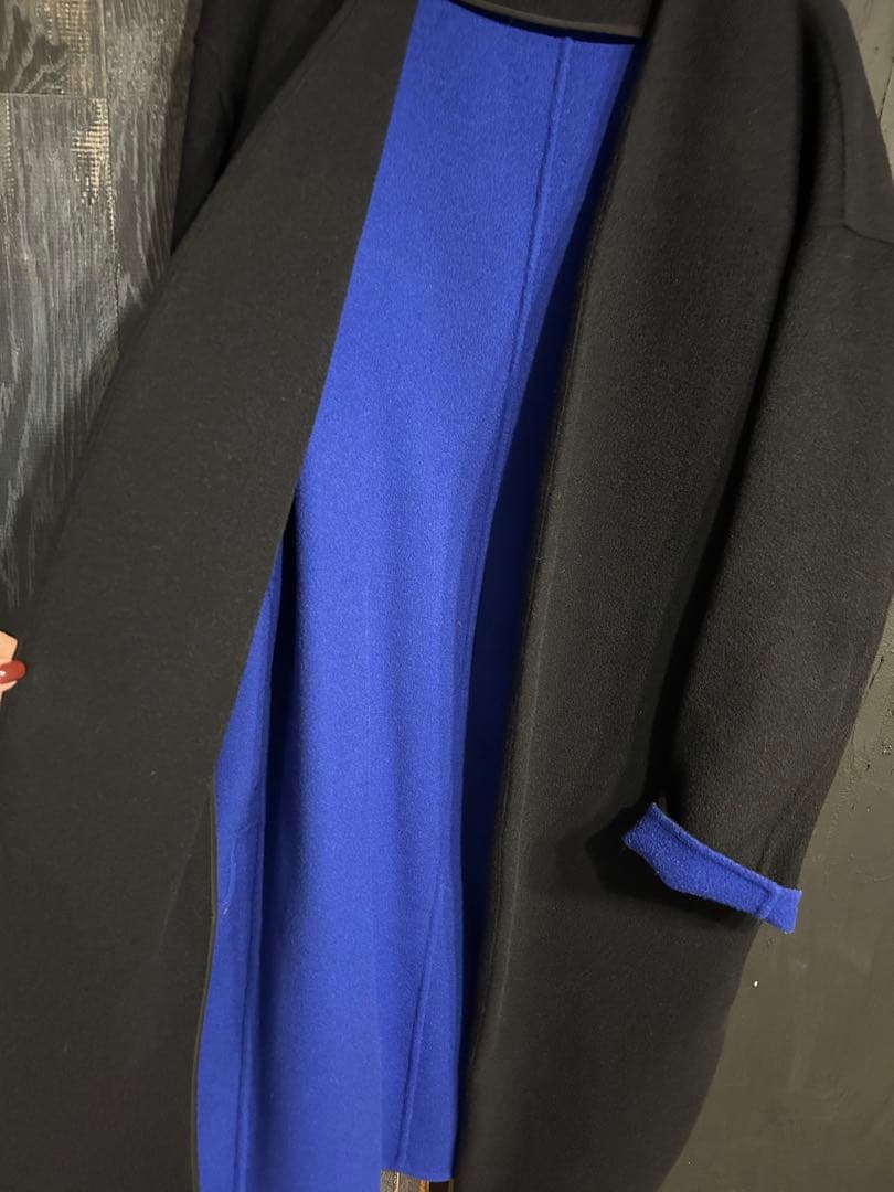 ENFOLD ブラック ロングコート　36サイズ