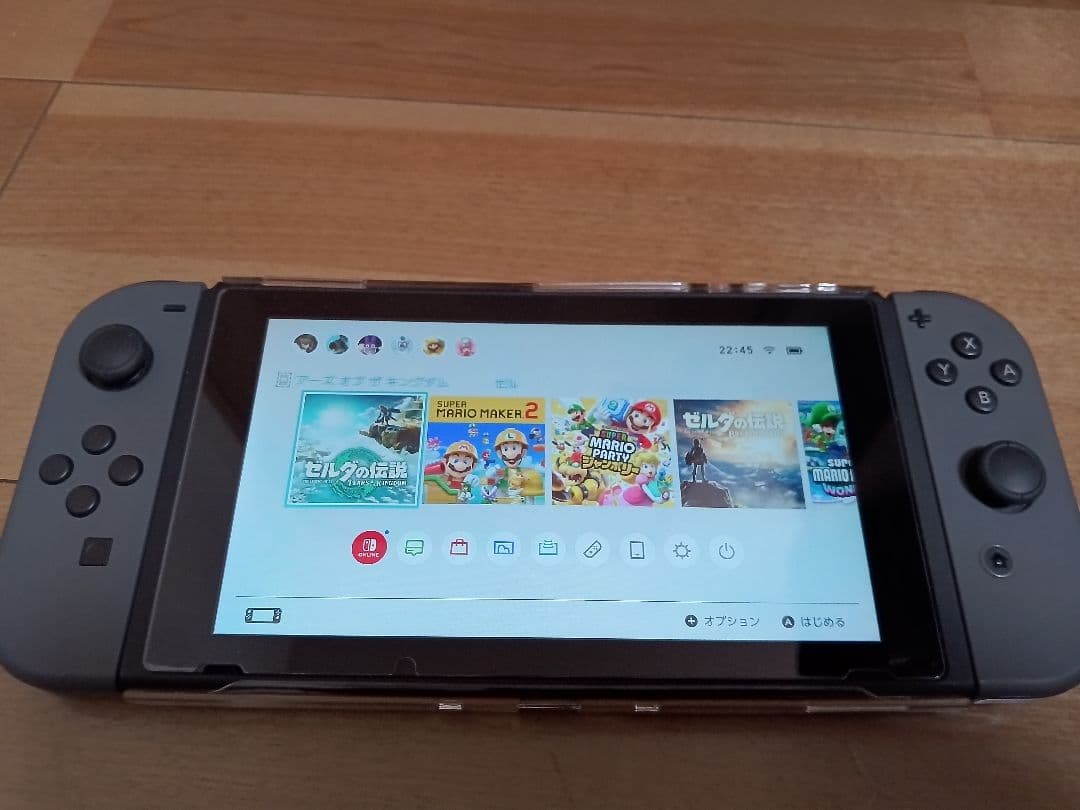 Nintendo Switch 本体 グレー　新パッケージ