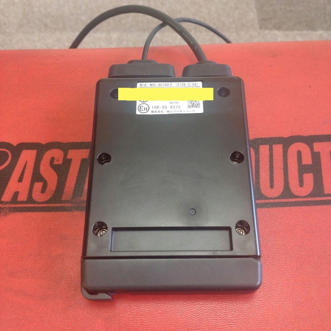 バイク用　ETC　車載器　ミツバ　BE700S 　【1110】