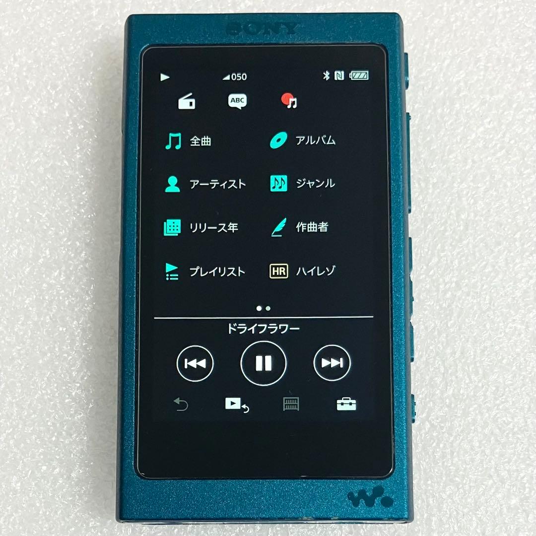 【ディスプレイ　バッテリ良好】　ソニー ウォークマン NW-A36 32GB 青