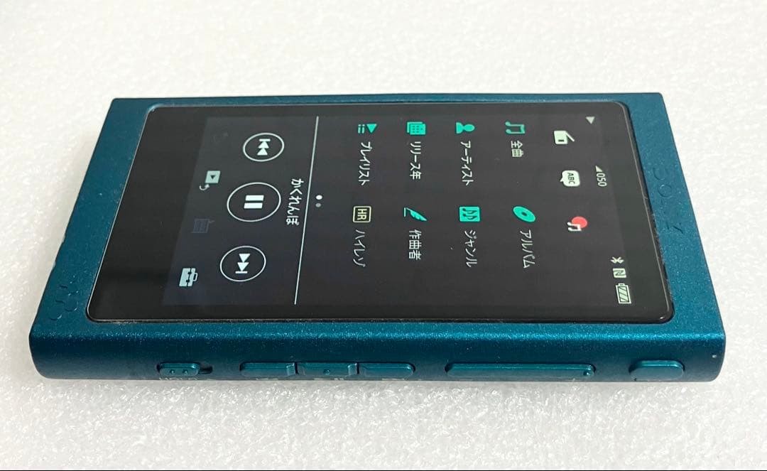 【ディスプレイ　バッテリ良好】　ソニー ウォークマン NW-A36 32GB 青