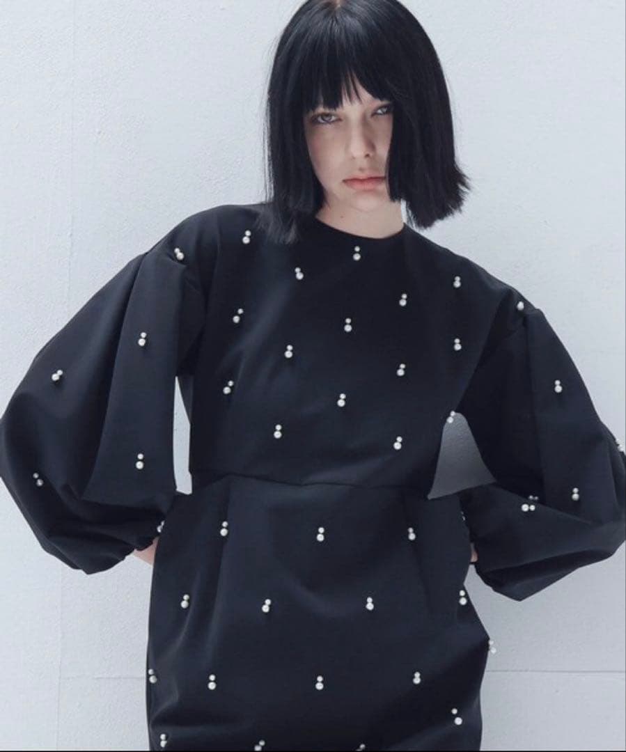 【美品】ツルバイマリコオイカワ　パール　ワンピース