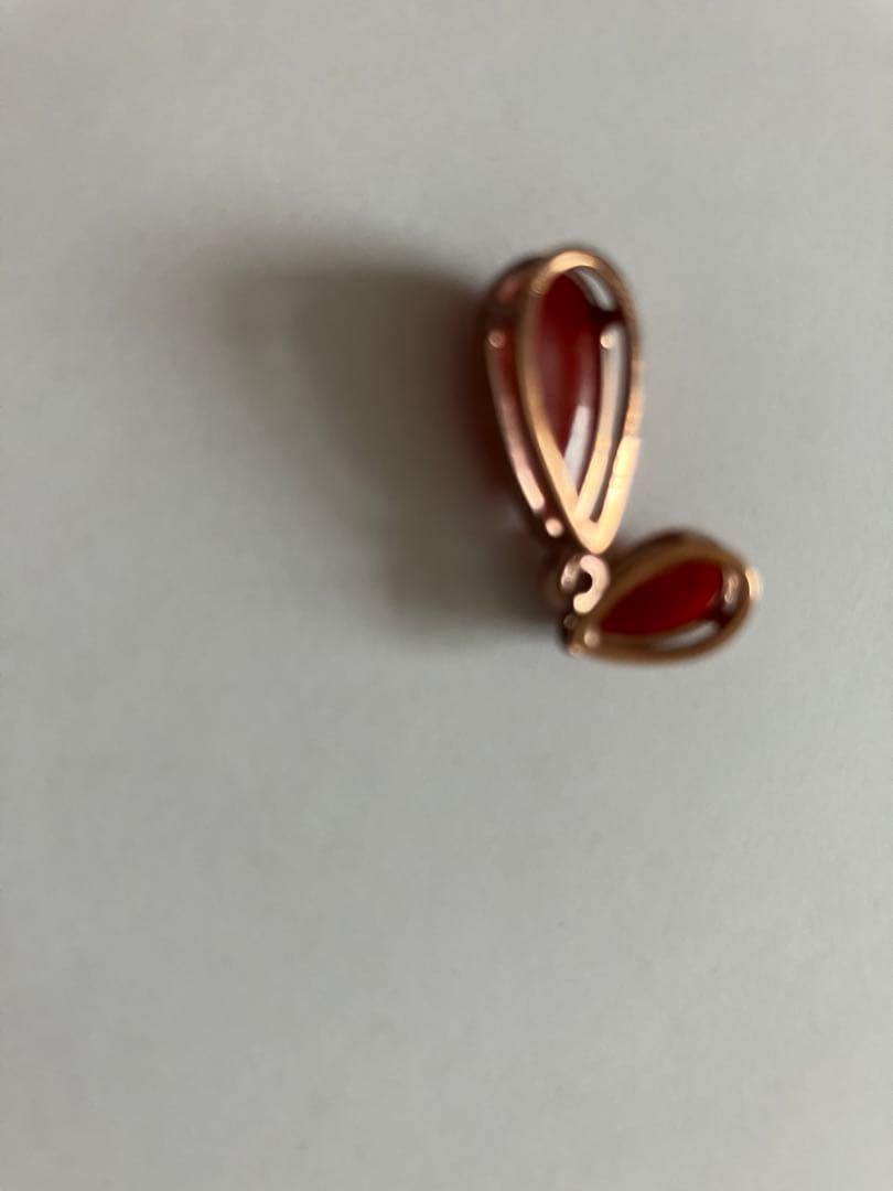 赤珊瑚　ペンダントトップ　ＰＧの台