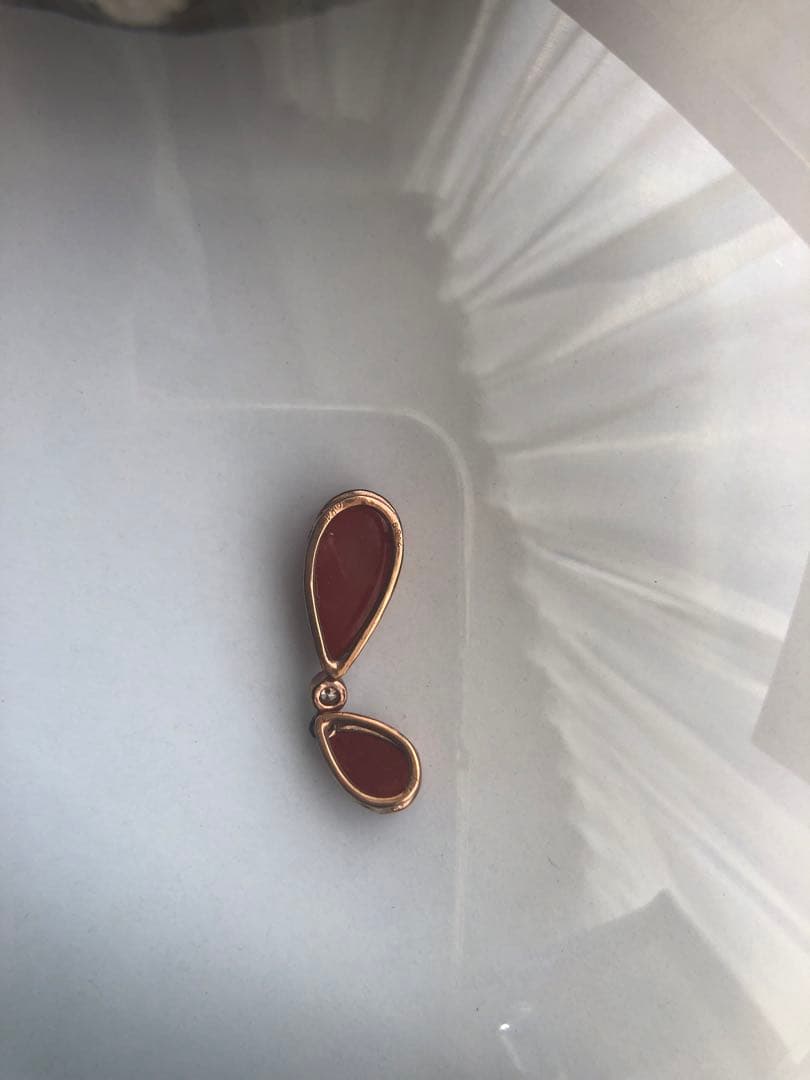 赤珊瑚　ペンダントトップ　ＰＧの台