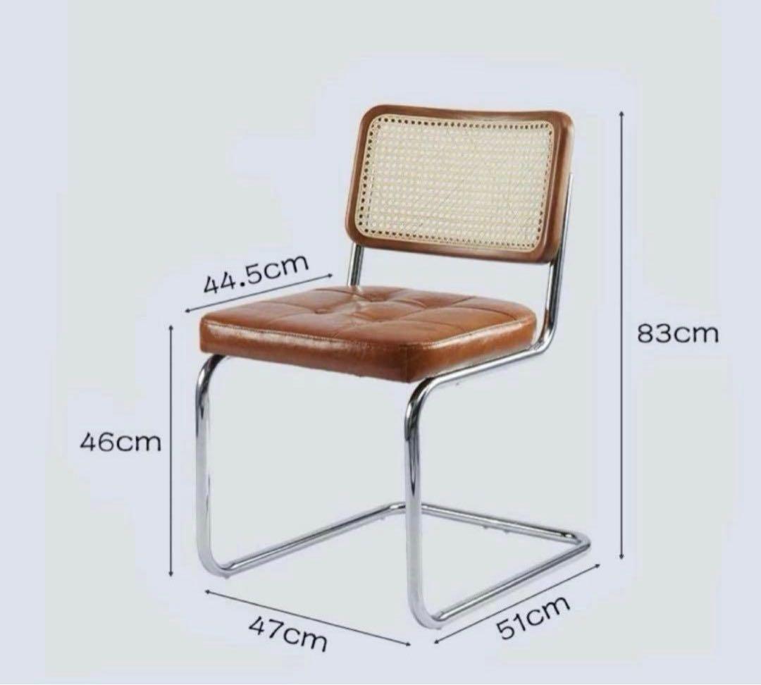 チェスカチェア　ラタンチェア　ダイニングチェア　椅子