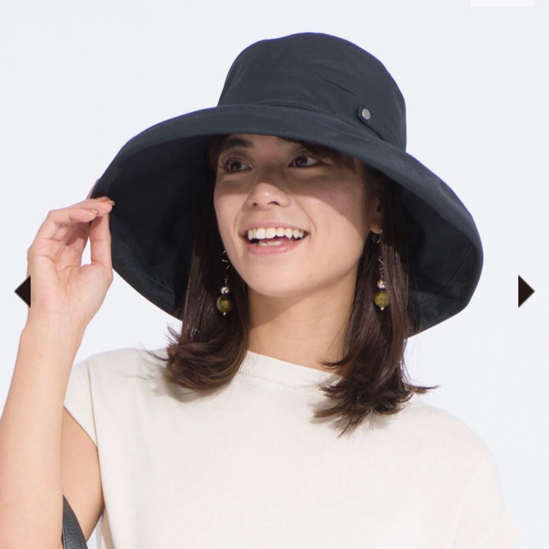 サンバリア100 トラベル・ハット ブラック