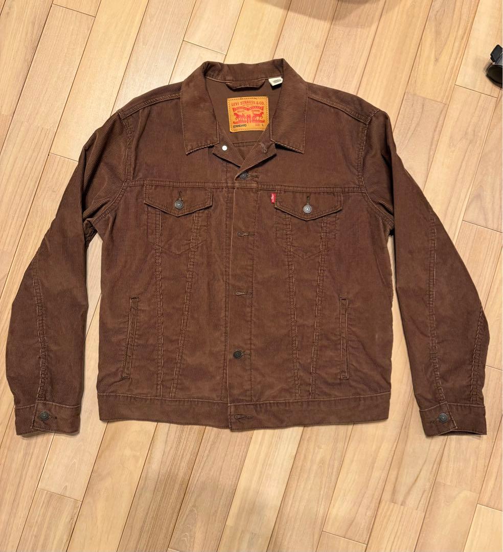 リーバイス コーデュロイジャケット L ブラウン 70506タイプ