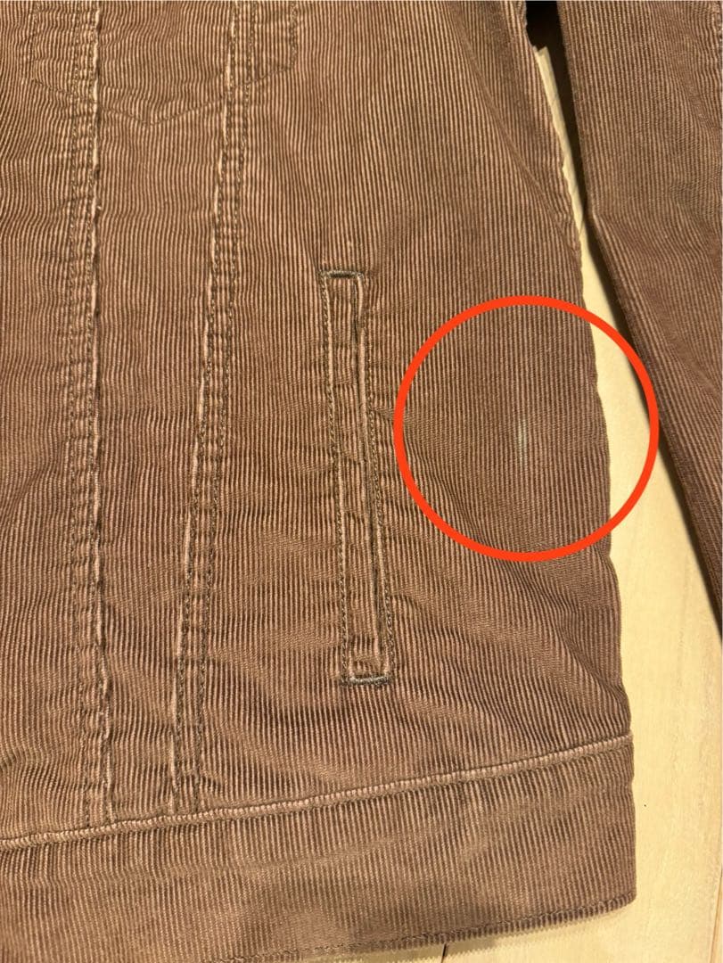 リーバイス コーデュロイジャケット L ブラウン 70506タイプ