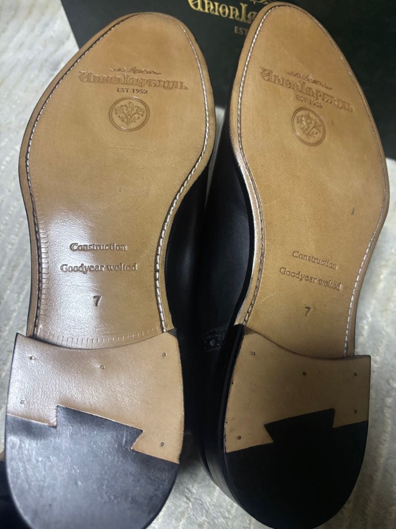 新品　ユニオンインペリアル　U2002 黒　7EE