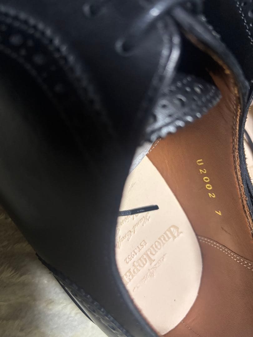 新品　ユニオンインペリアル　U2002 黒　7EE