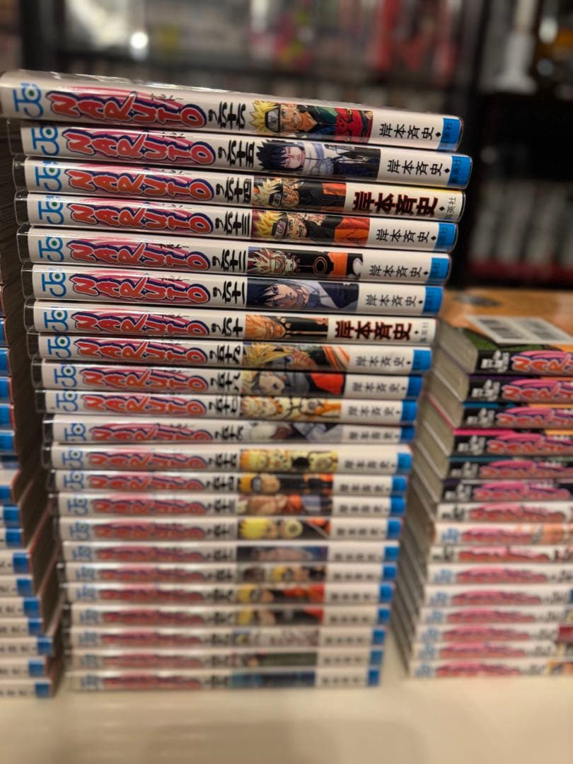 ち*も様 NARUTO全巻セット全巻ブックカバー付き関連本セット