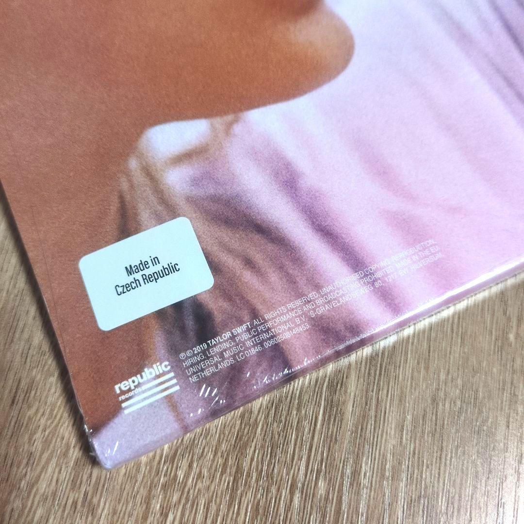 テイラー・スウィフト「ラヴァー」〈輸入盤（2 Coloured Vinyl）〉