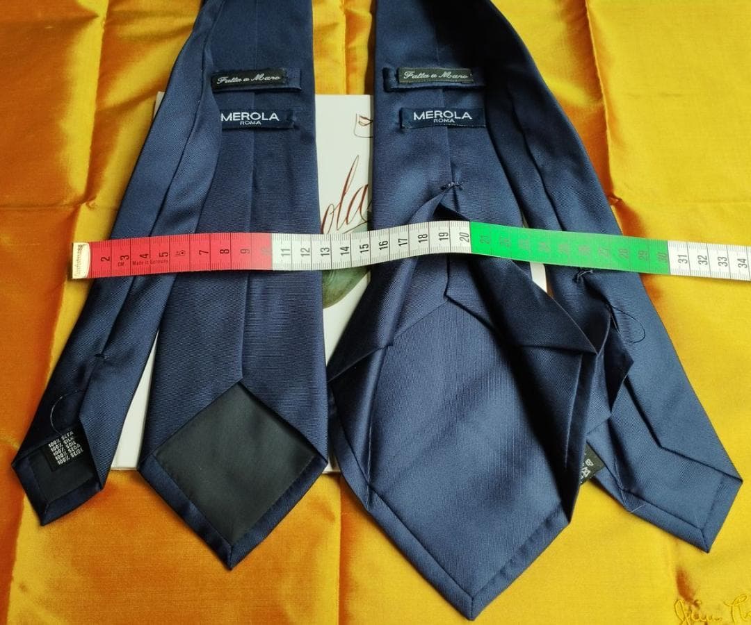 値下げ メローラ 3fold 紫無地 ネクタイ MEROLA M36