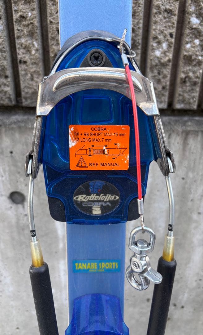 STÖCKLI スキー 板　テレマーク・バインディング付