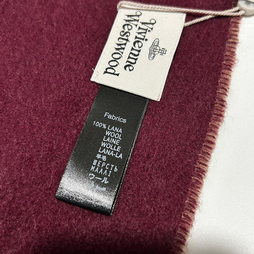 ■ Vivienne Westwood シングルオーブ ダブルマフラー ■