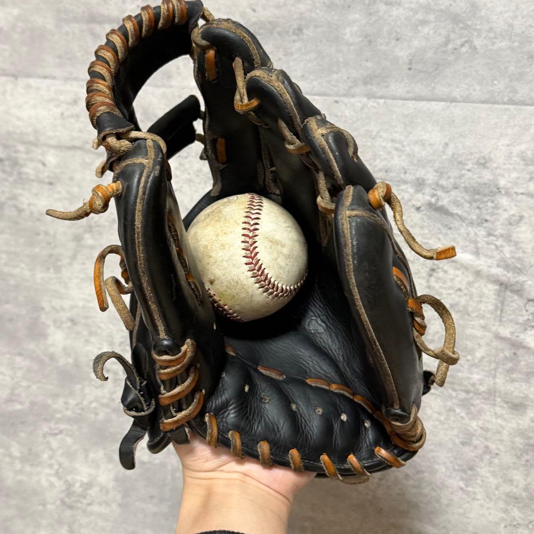 【美品】アシックス硬式グローブ内野手用