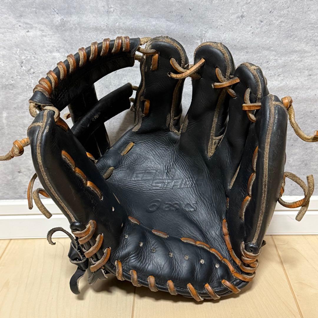 【美品】アシックス硬式グローブ内野手用