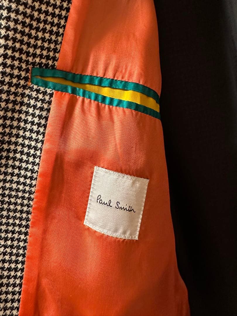 ［Paul Smith］千鳥格子柄 チェスターコート