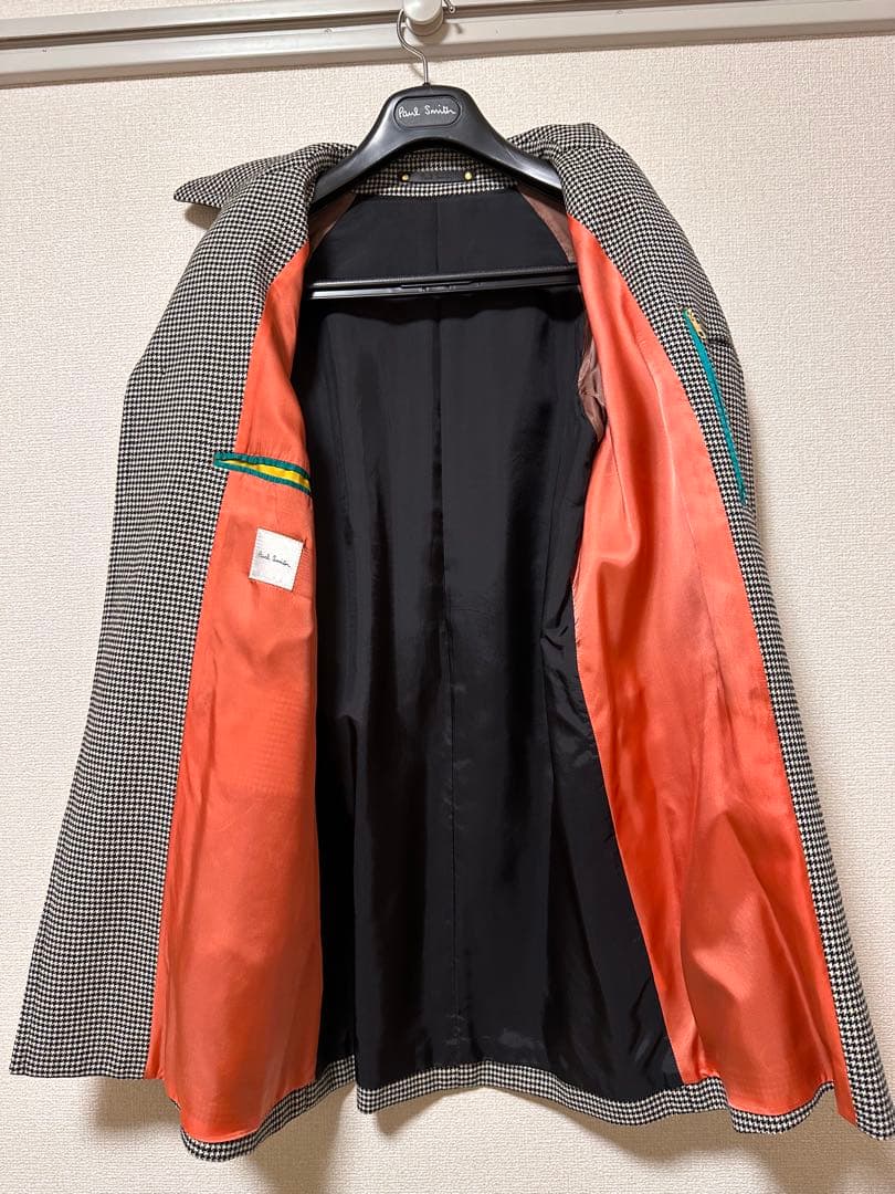 ［Paul Smith］千鳥格子柄 チェスターコート