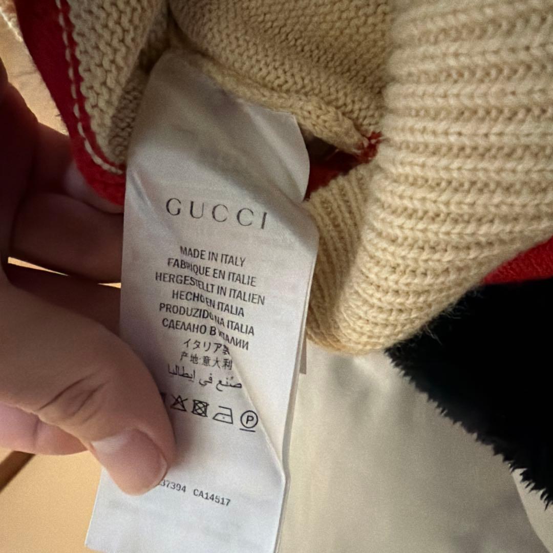 美品 ロゴ繍サイズXSコットンポリエステル 長袖ニットニット BTSテヒョン着用