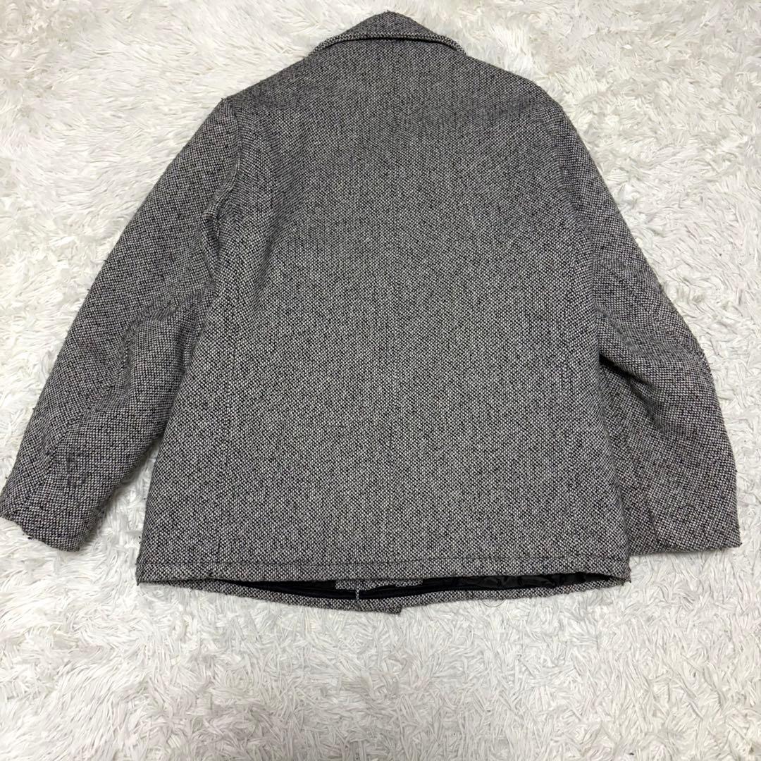 みかん 様USA製 Schott 中綿 Pコート キルティング グレー M