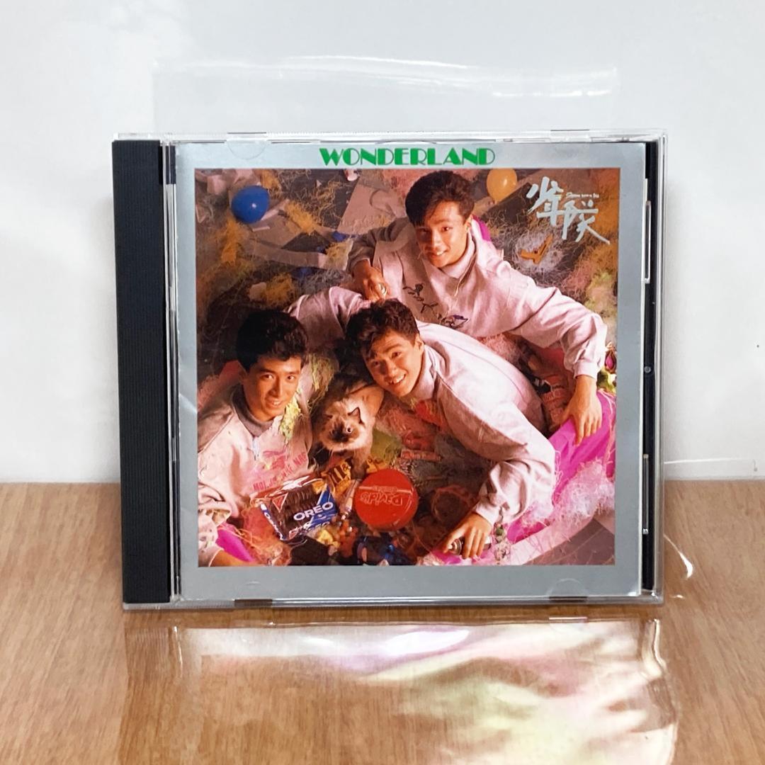 少年隊 WONDERLAND CD 錦織一清 東山紀之 ワーナーミュージック