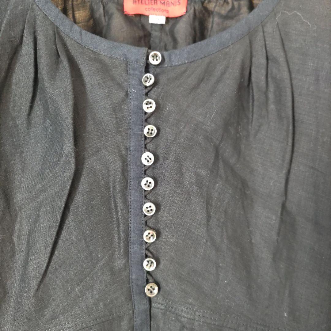 ATELIER MANIS ブラックワンピース Mサイズ