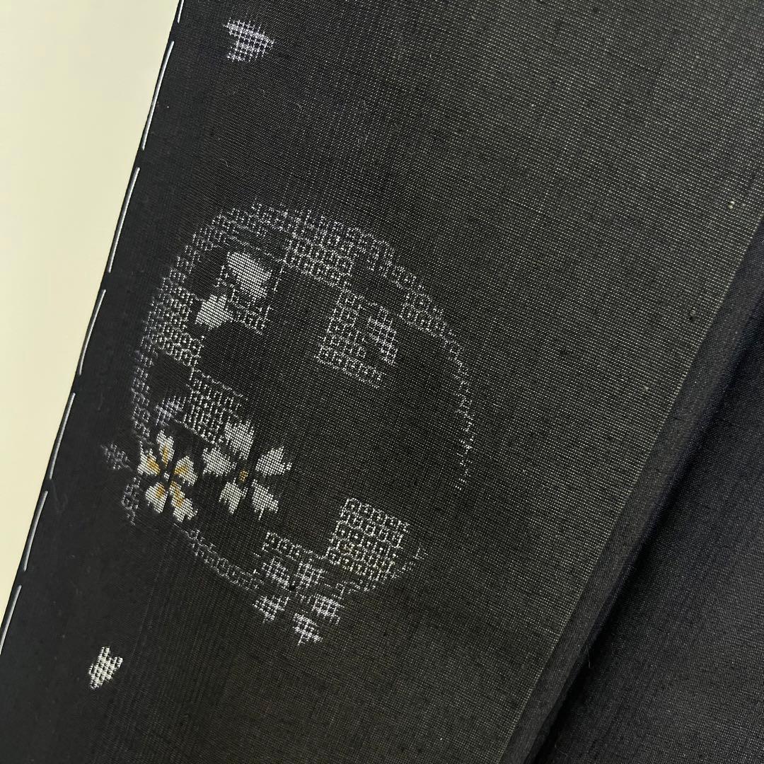 専用❗️新品 奥順謹製【結城紬】仕立て上り　おく玉 正絹 さが美 s748