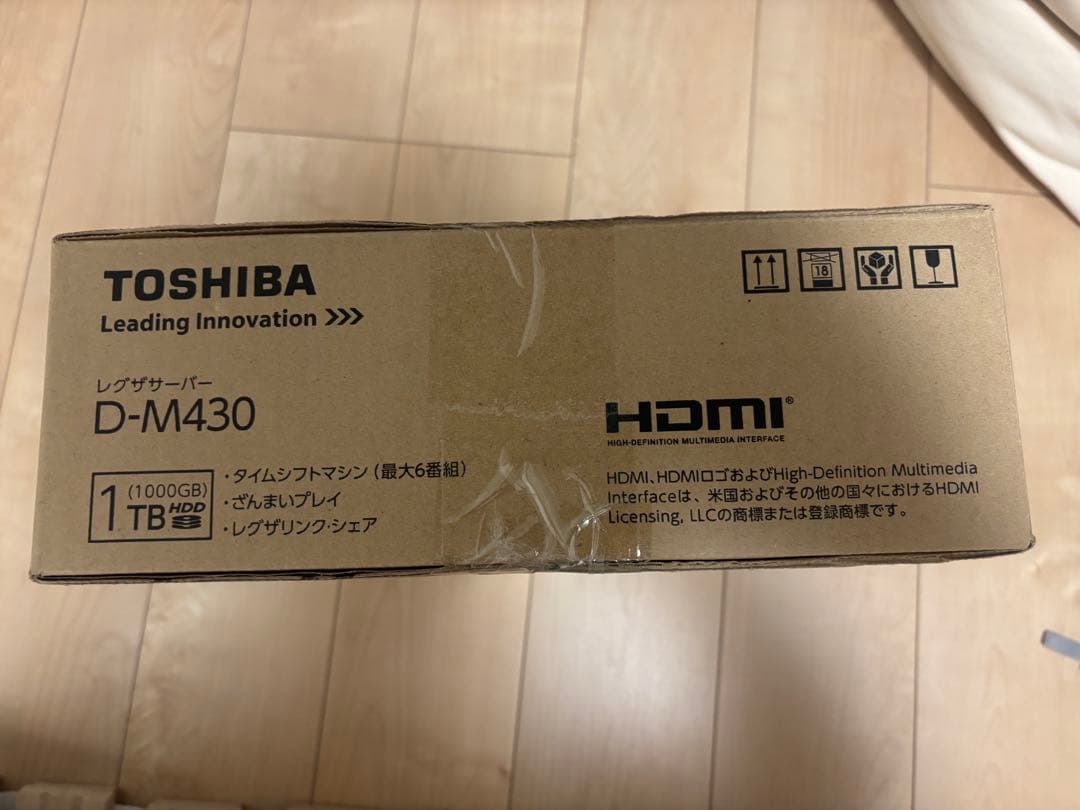 TOSHIBA REGZA D-M430 レコーダー 1TB