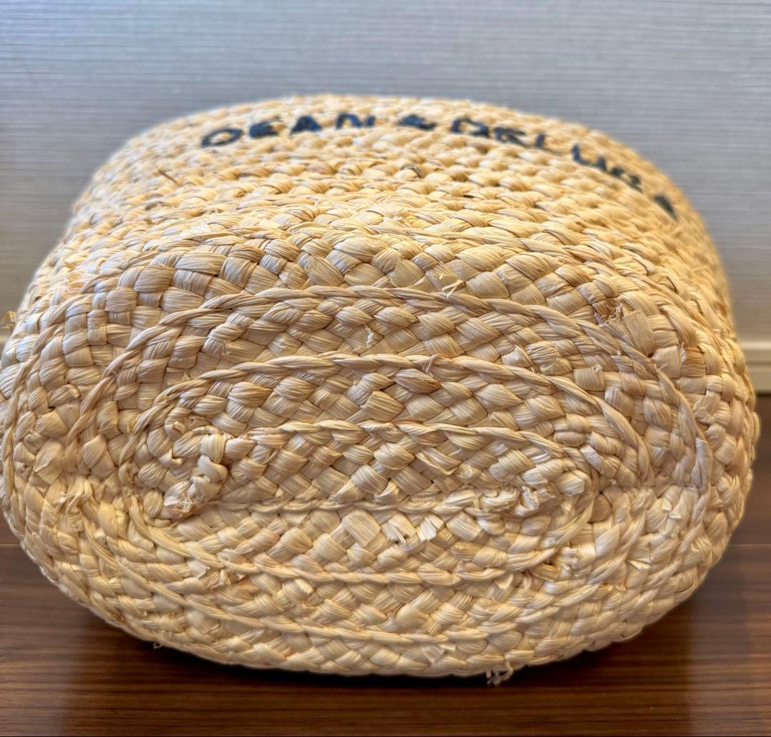 【美品】DEAN＆DELUCA×BEAMS ディーンアンドデルーカ カゴバック