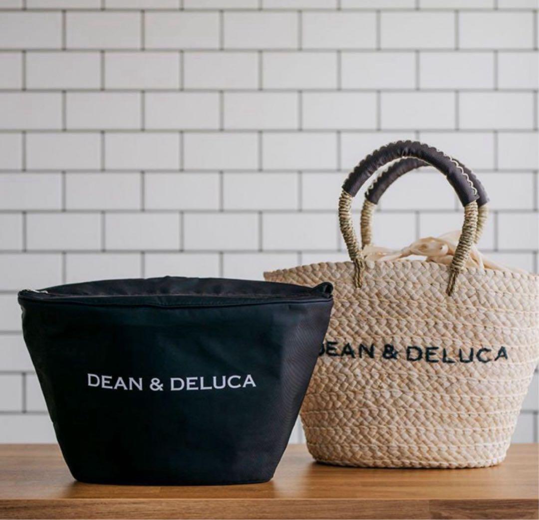 【美品】DEAN＆DELUCA×BEAMS ディーンアンドデルーカ カゴバック