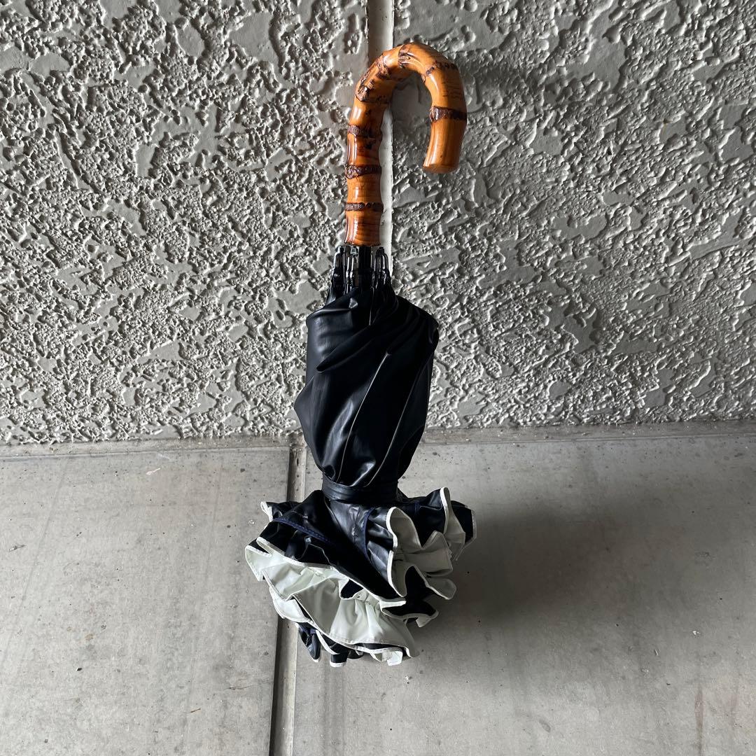 専用　芦屋ロサブラン　3段折りたたみ 50cm(傘袋付)シングルフリル