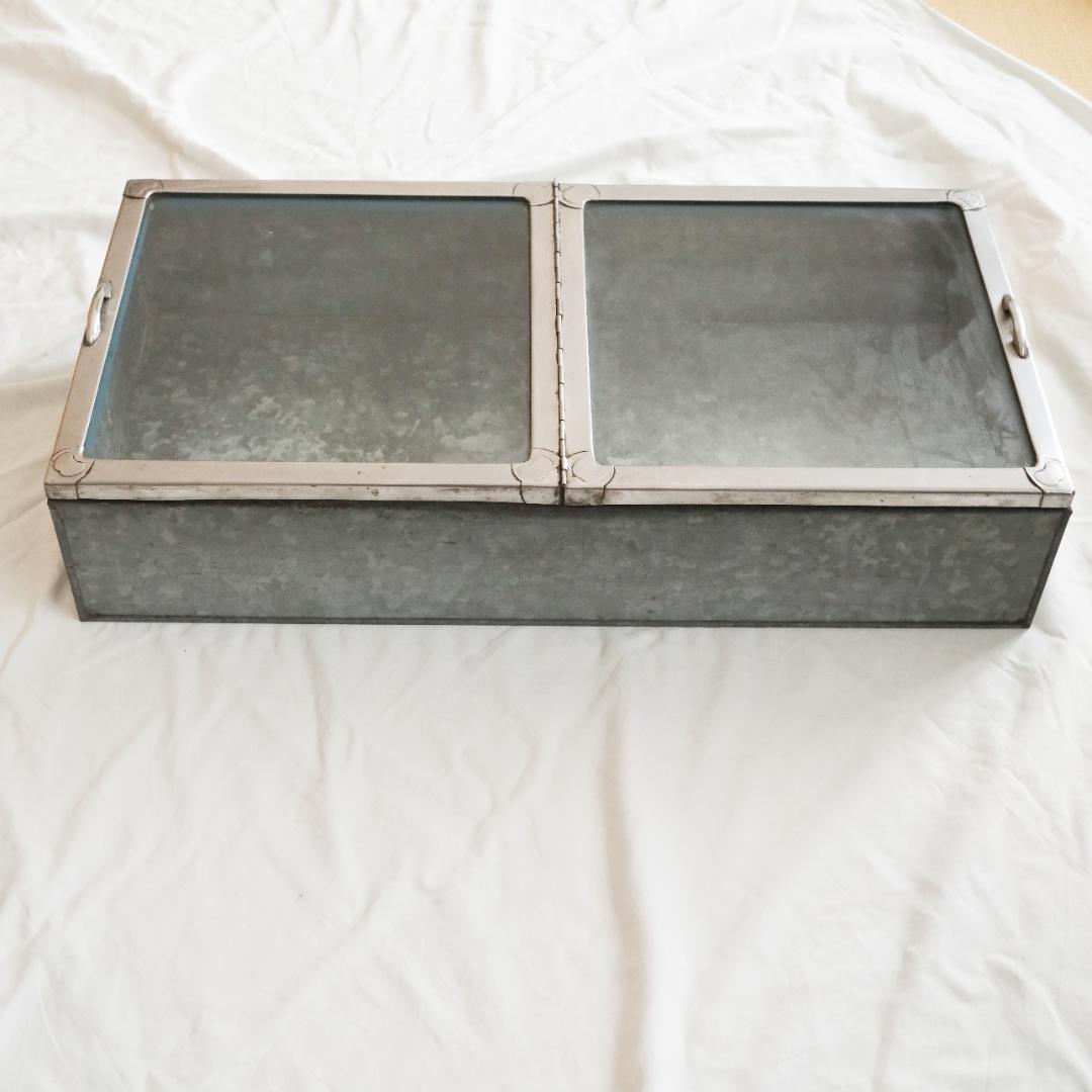 【アンティーク】ガラスケース