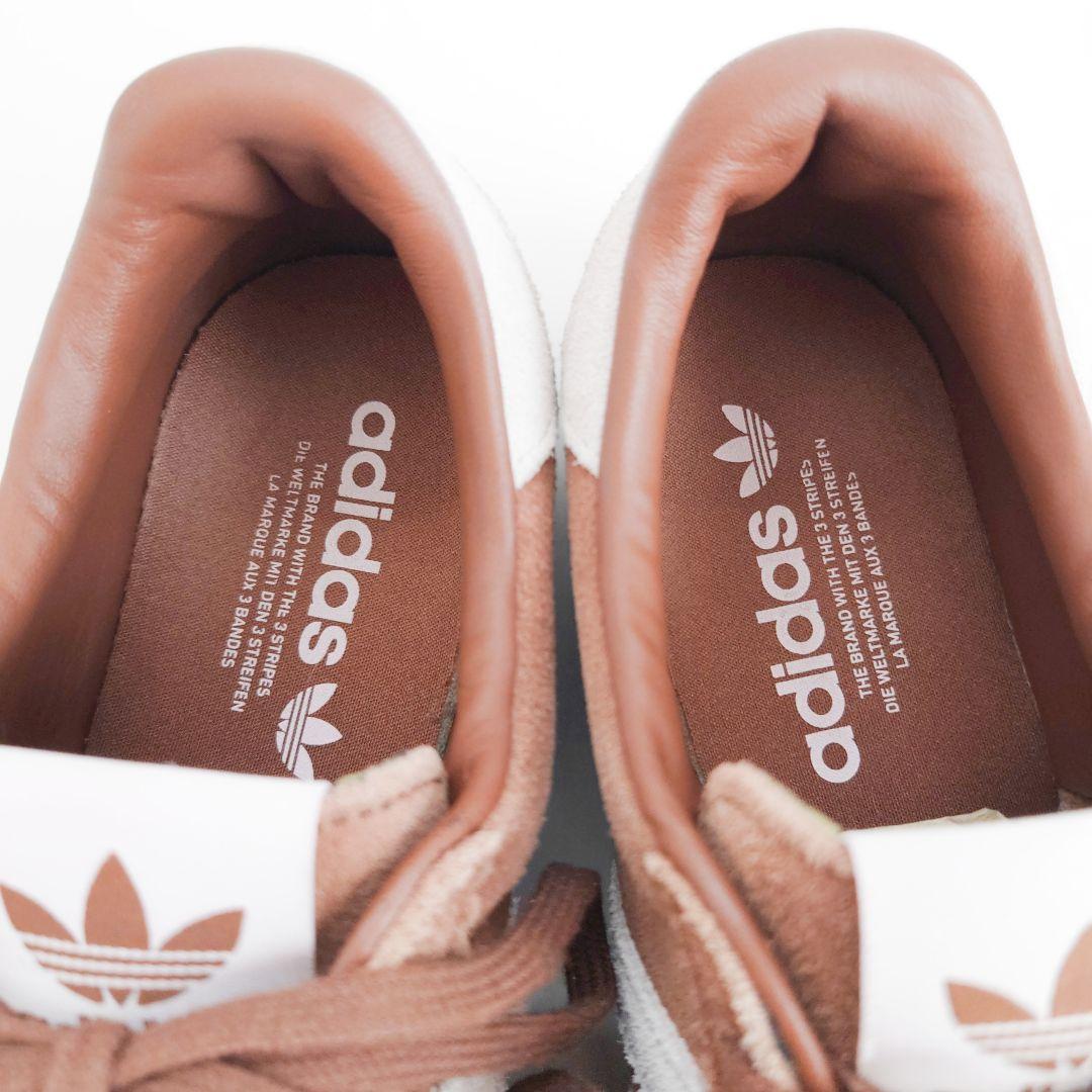 美品 アディダス バミューダ レザー クラシック スニーカー ローカット イエナ