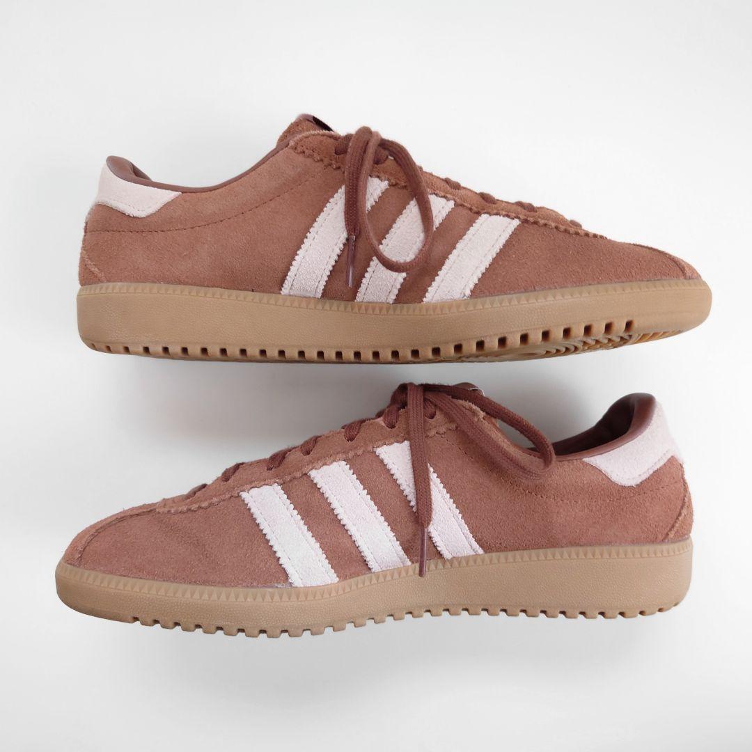 美品 アディダス バミューダ レザー クラシック スニーカー ローカット イエナ