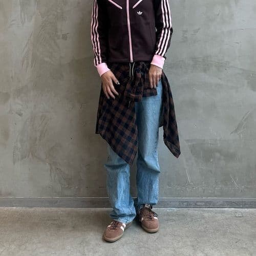 美品 アディダス バミューダ レザー クラシック スニーカー ローカット イエナ